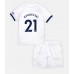 Billige Tottenham Hotspur Dejan Kulusevski #21 Børnetøj Hjemmebanetrøje til baby 2023-24 Kortærmet (+ korte bukser)